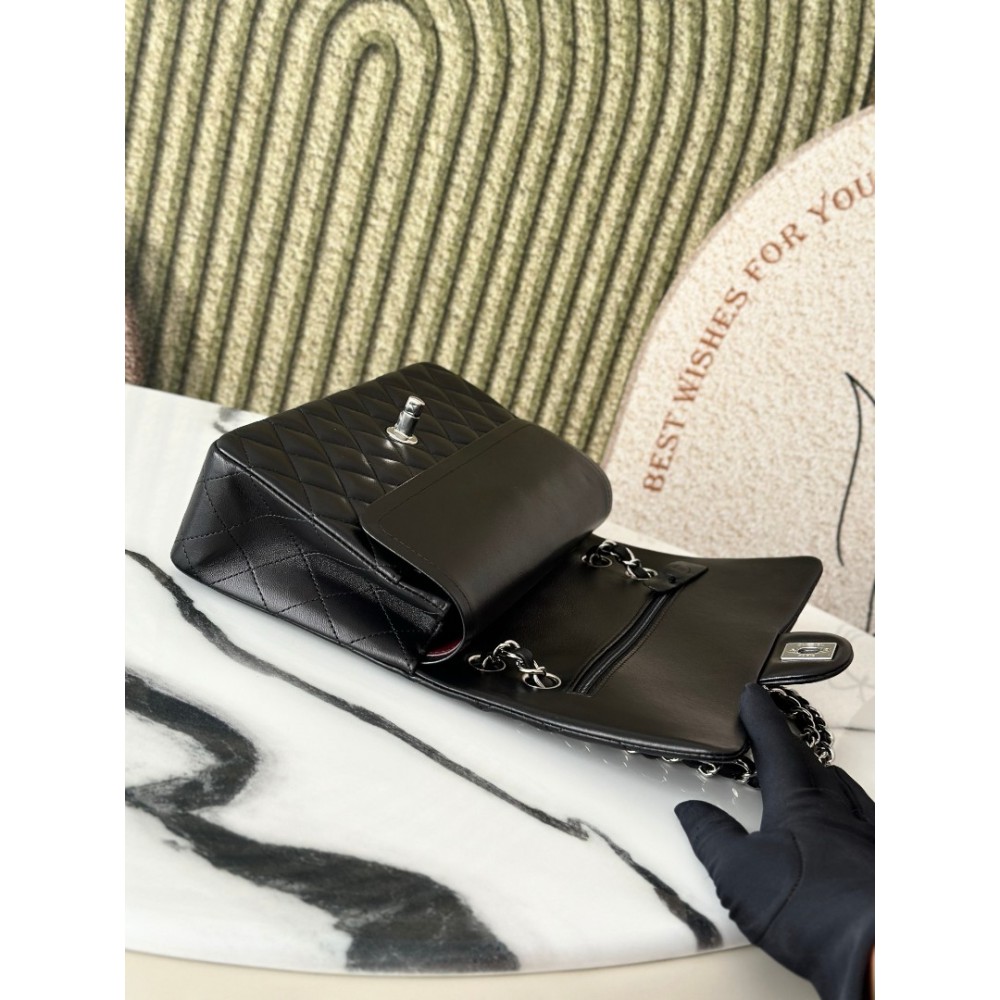 Chanel classic flap bag medium size 25x16x7cm REAL LEATHER 100% Bags