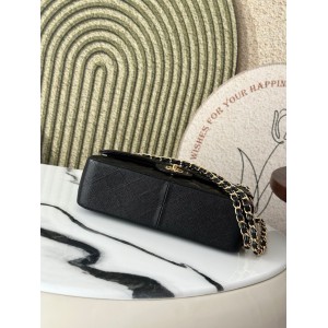 Chanel classic flap bag jumbo size grained leather 30x21cm Bags