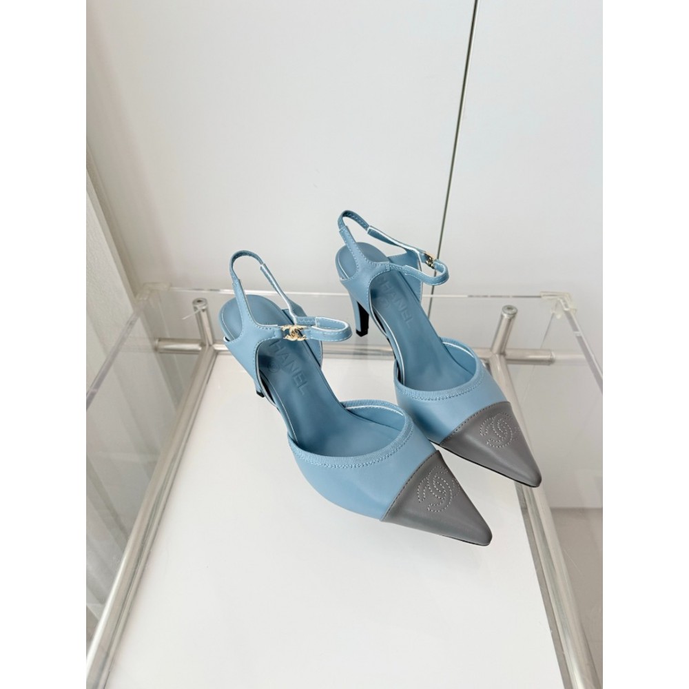 Chanel slingback pumps 8cm 36-41 Shoes