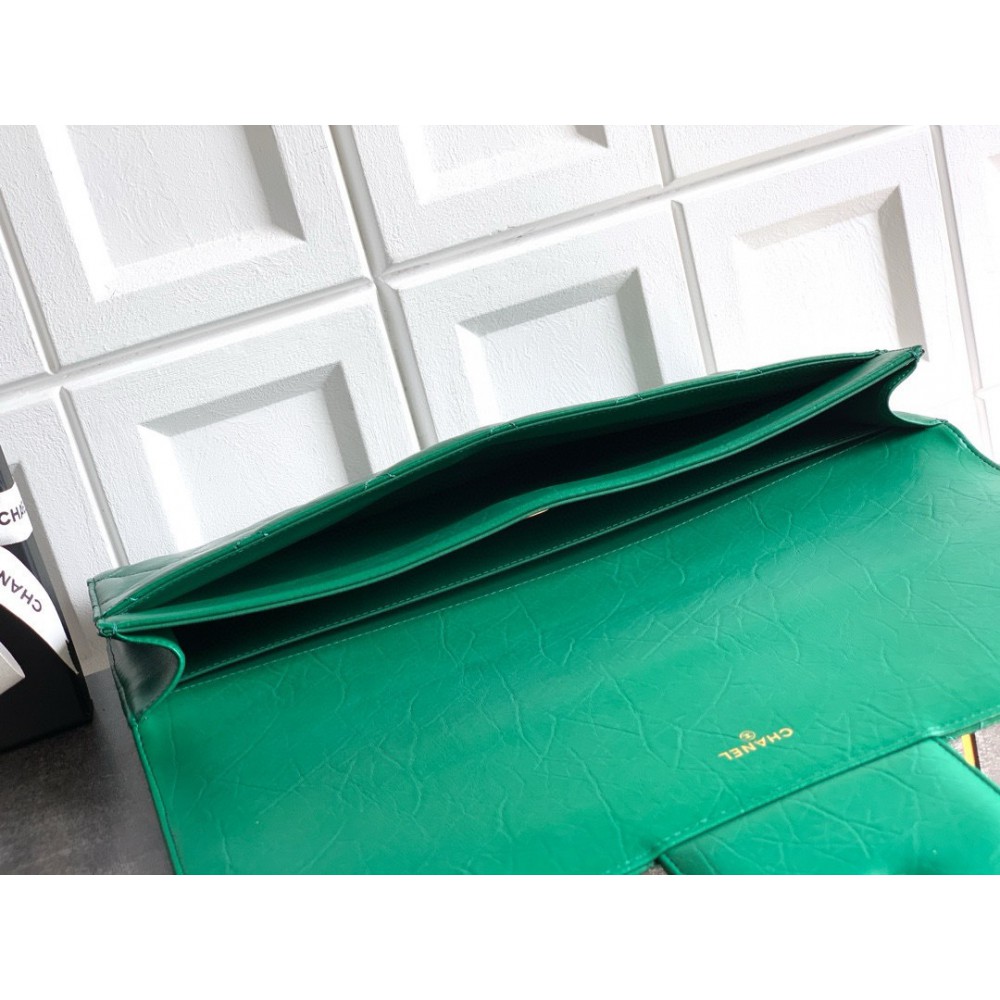 Chanel clutch 27.5x41x6.5cm leather 100% Bags