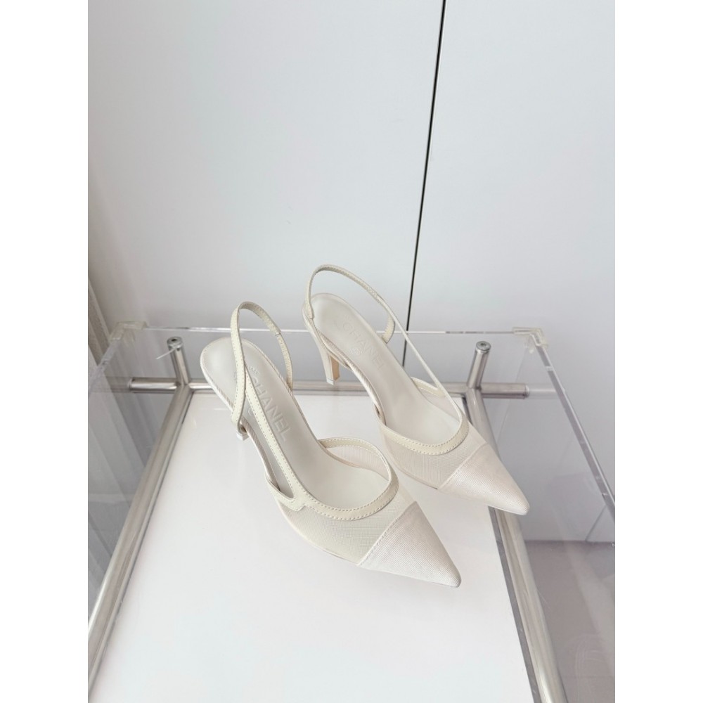 Chanel slingback pumps 8cm 36-41 Shoes
