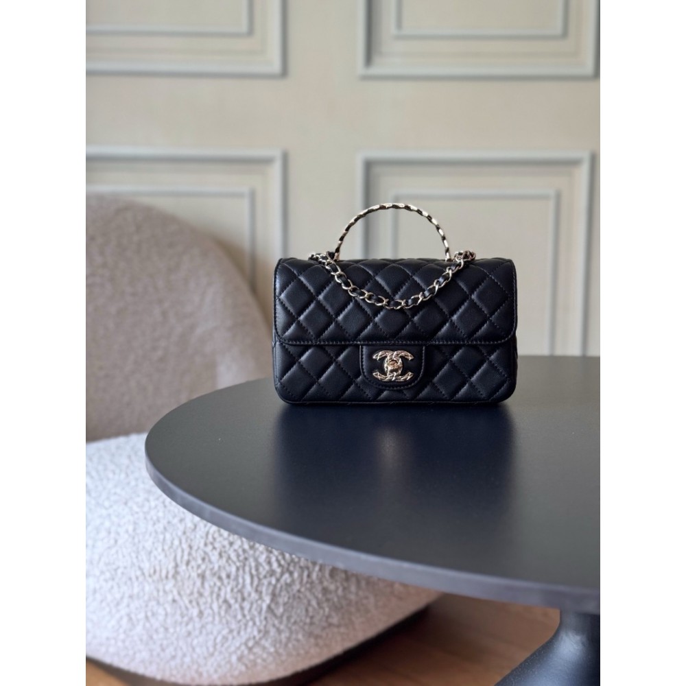 Chanel Classic flap top handle 20x14x7cm  Bags