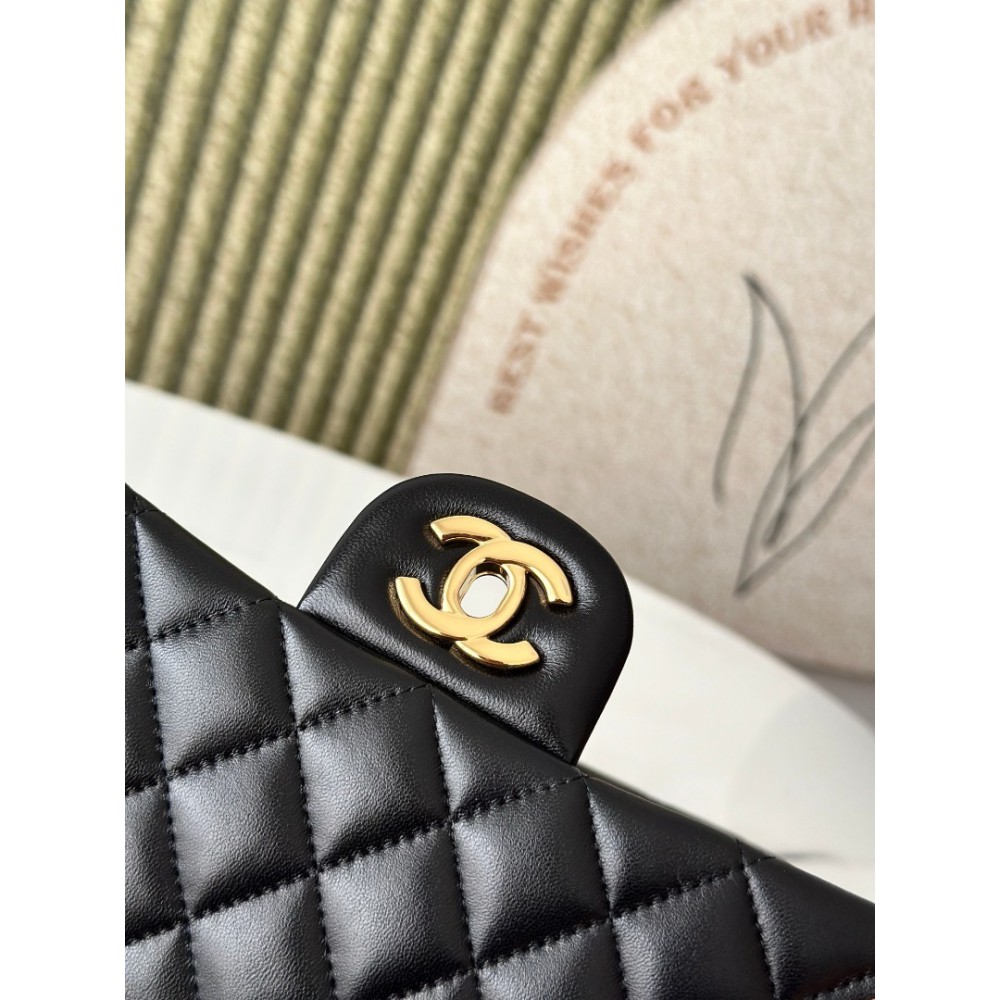 Chanel classic flap bag medium size 25x16x7cm REAL LEATHER 100% Bags