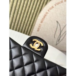 Chanel classic flap bag medium size 25x16x7cm REAL LEATHER 100% Bags