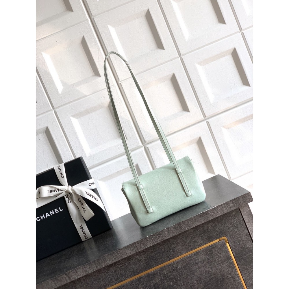 Chanel clutch with leather strap mini size 17x11.5x5cm Bags