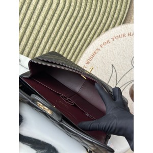 Chanel classic flap bag jumbo size leather 30x21cm Bags