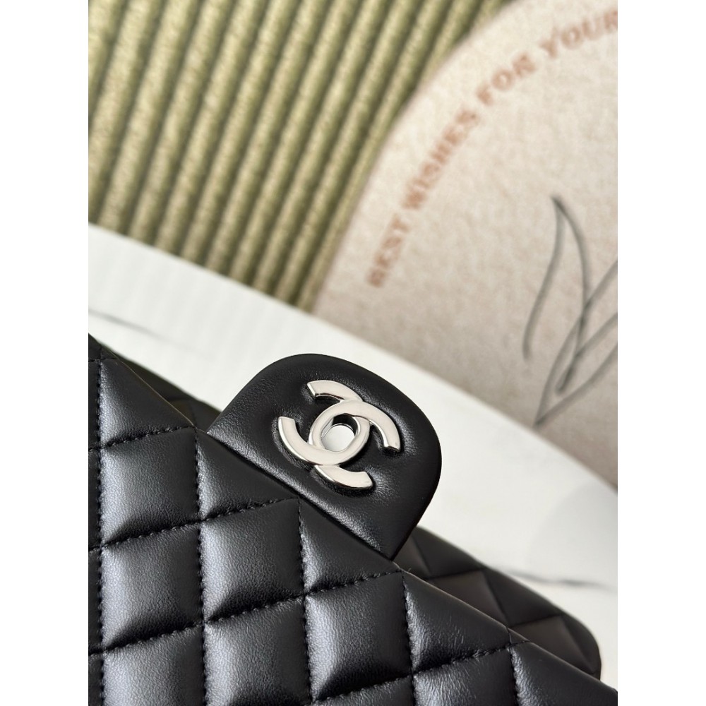 Chanel classic flap bag medium size 25x16x7cm REAL LEATHER 100% Bags