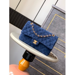 Chanel classic flap bag 25x16x7cm suede Bags