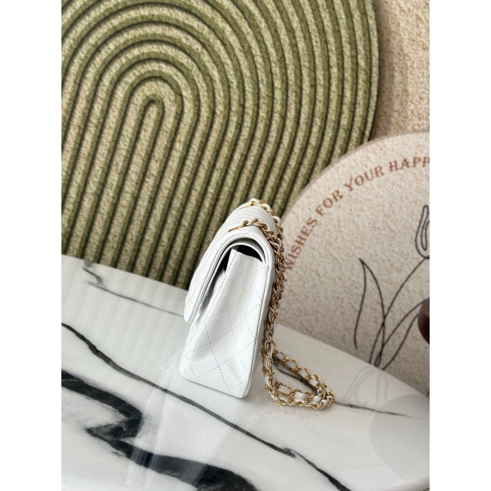 Chanel classic flap bag medium size 25x16x7cm REAL LEATHER 100% Bags