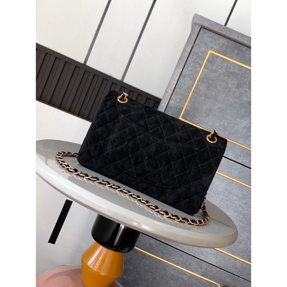 Chanel classic flap bag 25x16x7cm suede Bags