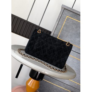 Chanel classic flap bag 25x16x7cm suede Bags