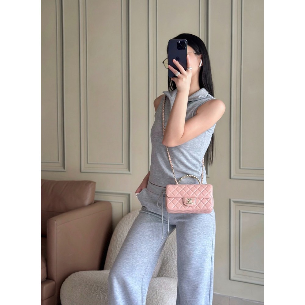 Chanel Classic flap top handle 20x14x7cm  Bags