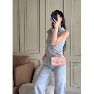 Chanel Classic flap top handle 20x14x7cm  Bags