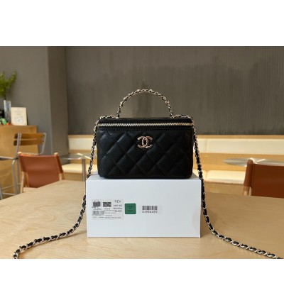 Chanel vanity chain bag 17x9.5x8cm 