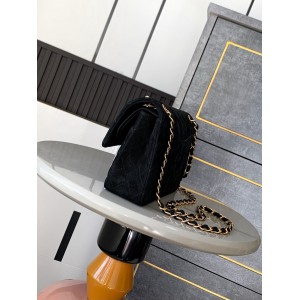 Chanel classic flap bag 25x16x7cm suede Bags