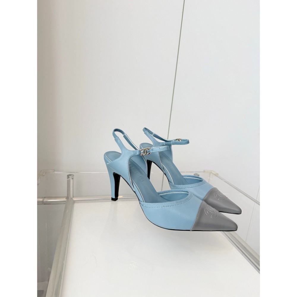 Chanel slingback pumps 8cm 36-41 Shoes