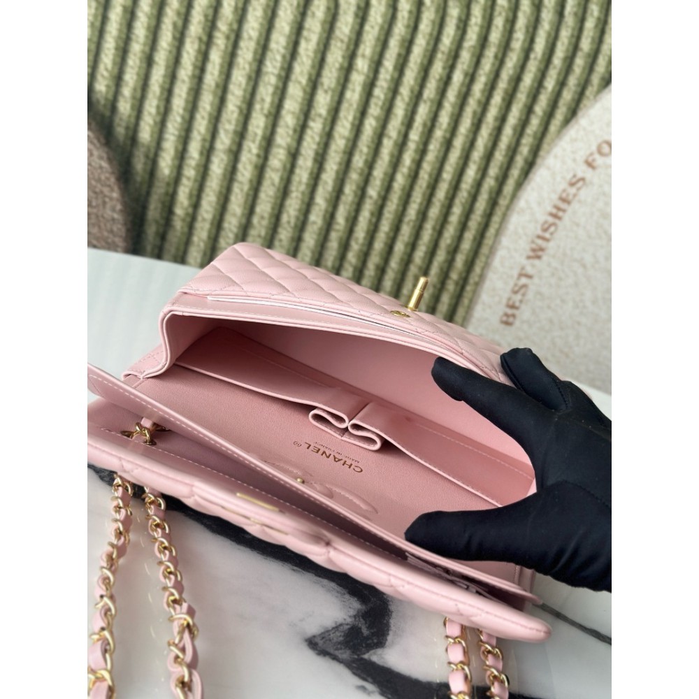 Chanel classic flap bag medium size 25x16x7cm REAL LEATHER 100% Bags