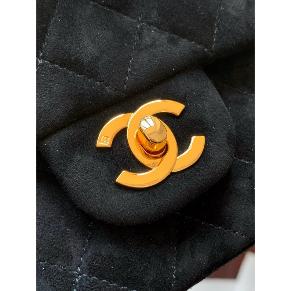 Chanel classic flap bag 20x13x5cm suede Bags