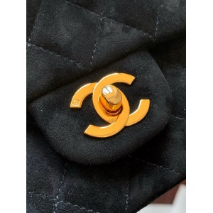 Chanel classic flap bag 20x13x5cm suede Bags