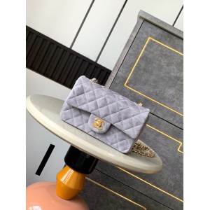 Chanel classic flap bag 20x13x5cm suede Bags