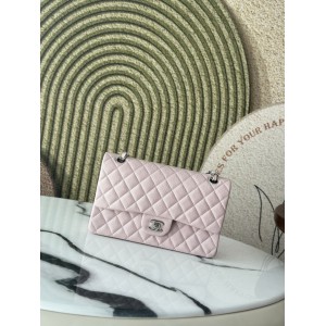 Chanel classic flap bag medium size 25x16x7cm REAL GRAINED LEATHER 100% Bags