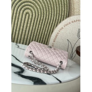 Chanel classic flap bag medium size 25x16x7cm REAL GRAINED LEATHER 100% Bags