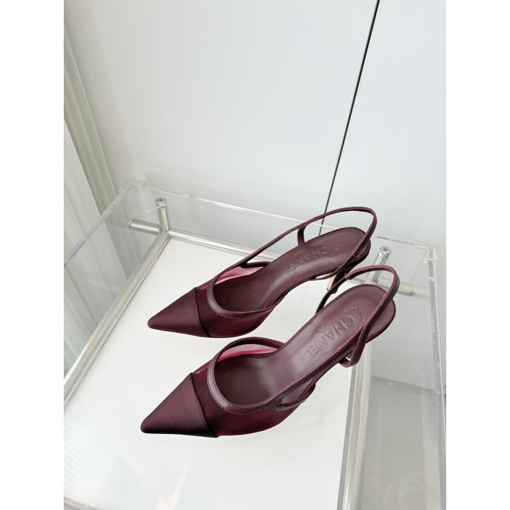 Chanel slingback pumps 8cm 36-41 Shoes