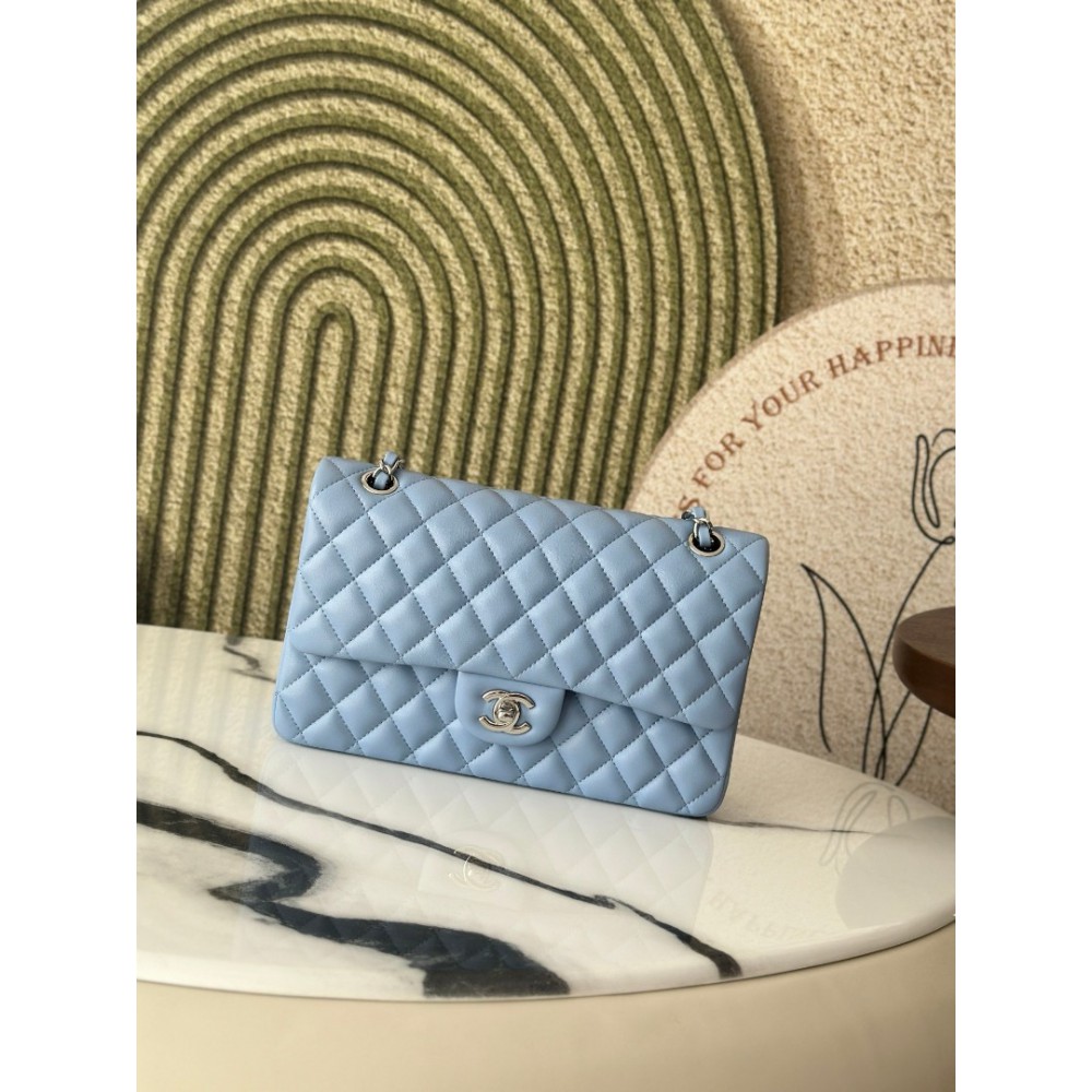 Chanel classic flap bag medium size 25x16x7cm REAL LEATHER 100% Bags