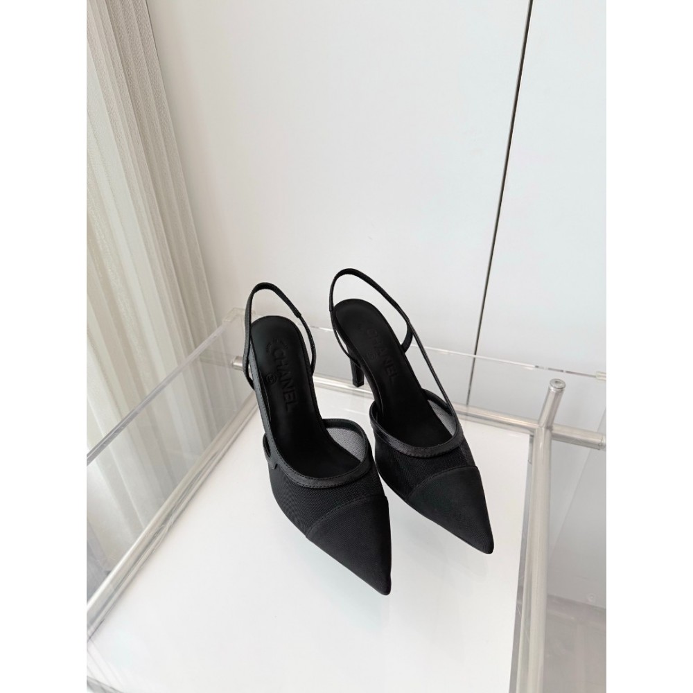 Chanel slingback pumps 8cm 36-41 Shoes