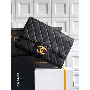 Chanel clutch 27.5x41x6.5cm leather 100% Bags