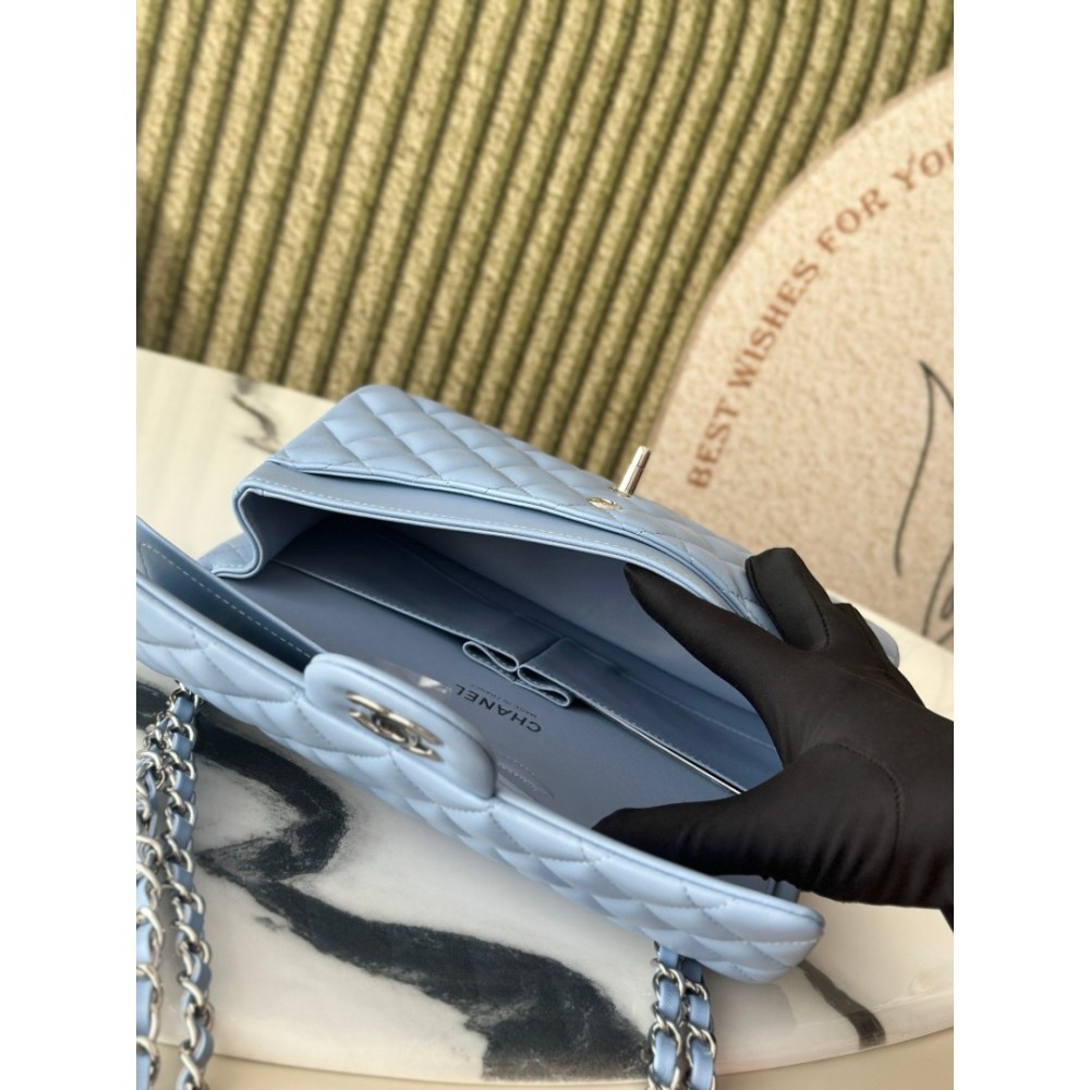 Chanel classic flap bag medium size 25x16x7cm REAL LEATHER 100% Bags