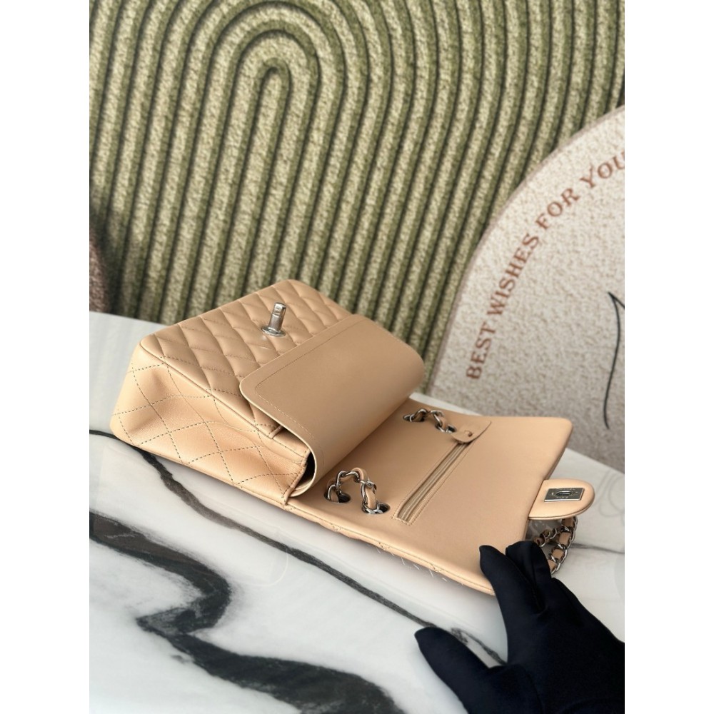 Chanel classic flap bag medium size 25x16x7cm REAL LEATHER 100% Bags