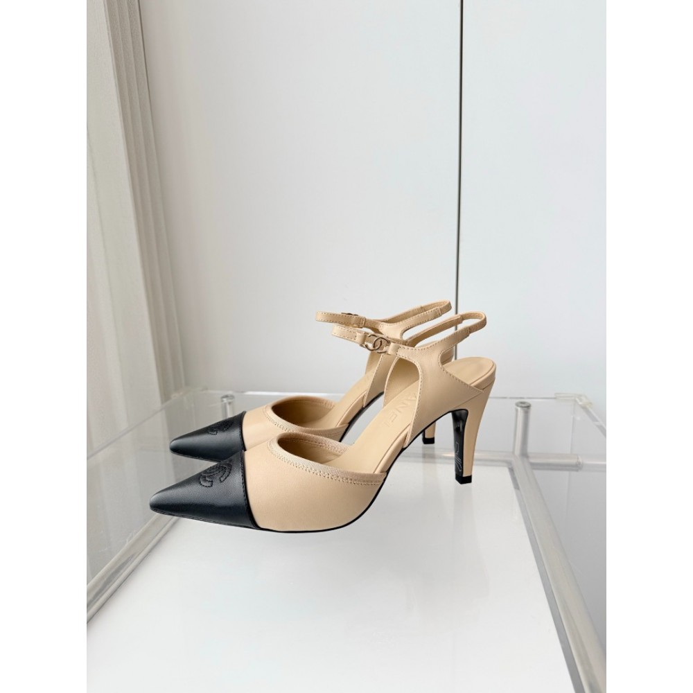 Chanel slingback pumps 8cm 36-41 Shoes