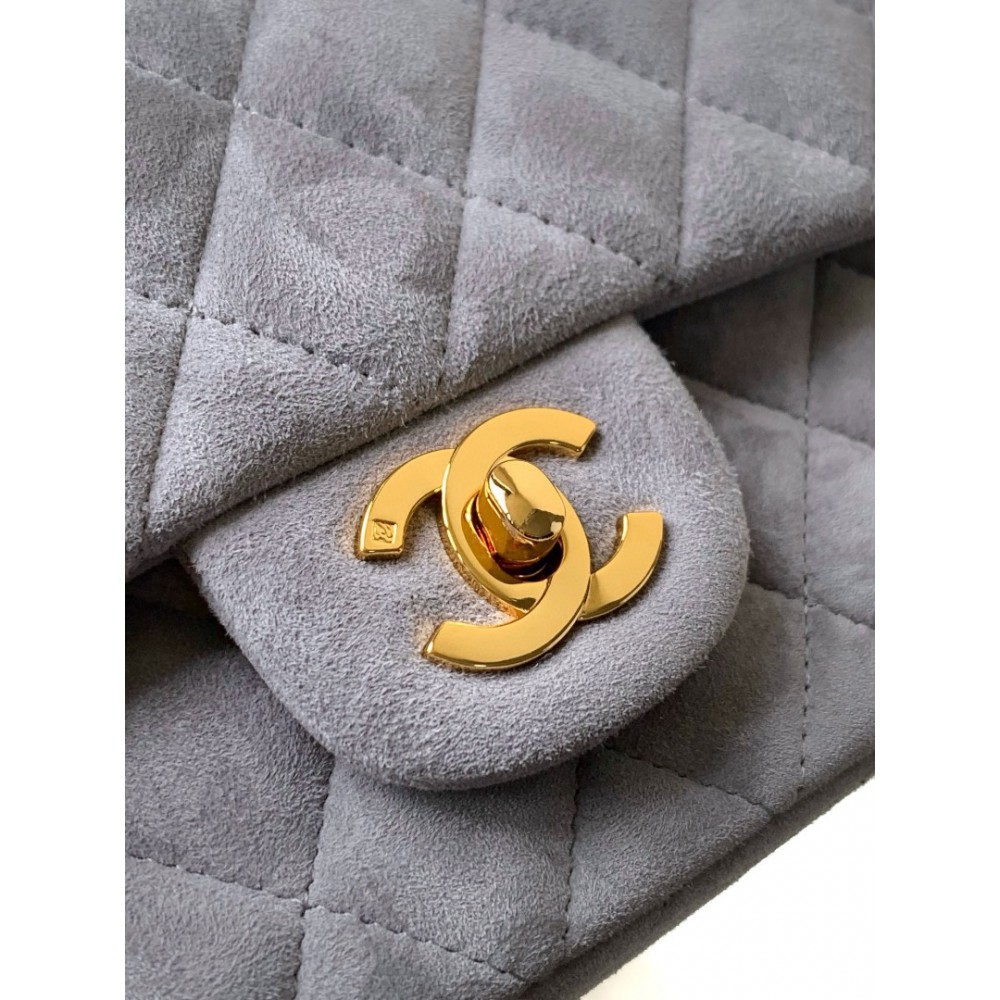 Chanel classic flap bag 20x13x5cm suede Bags