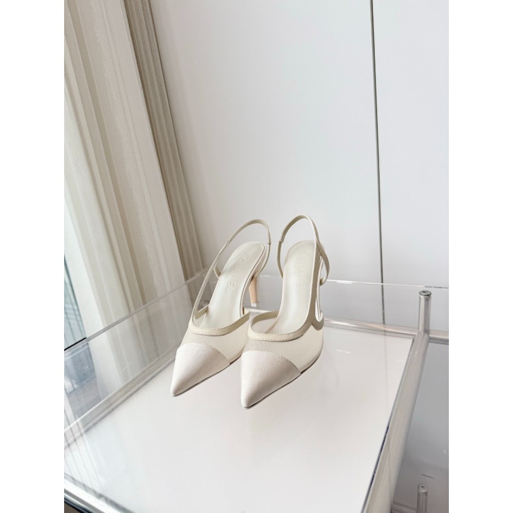 Chanel slingback pumps 8cm 36-41 Shoes