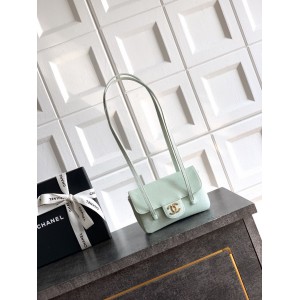 Chanel clutch with leather strap mini size 17x11.5x5cm Bags