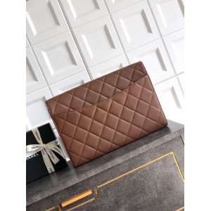 Chanel clutch 27.5x41x6.5cm leather 100% Bags