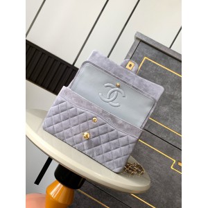 Chanel classic flap bag 25x16x7cm suede Bags