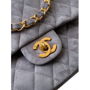 Chanel classic flap bag 25x16x7cm suede Bags