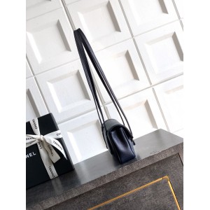 Chanel clutch with leather strap mini size 17x11.5x5cm Bags