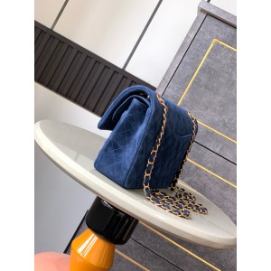Chanel classic flap bag 25x16x7cm suede Bags