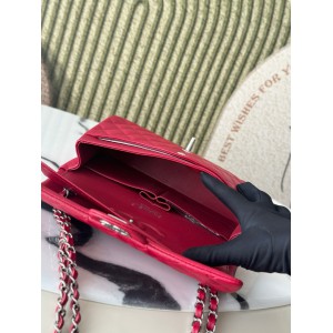 Chanel classic flap bag medium size 25x16x7cm REAL GRAINED LEATHER 100% Bags