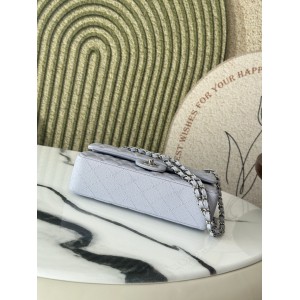 Chanel classic flap bag medium size 25x16x7cm REAL GRAINED LEATHER 100% Bags