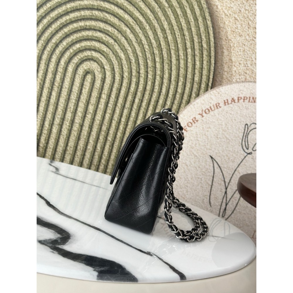 Chanel classic flap bag jumbo size grained leather 30x21cm Bags