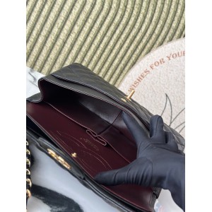 Chanel classic flap bag jumbo size grained leather 30x21cm Bags