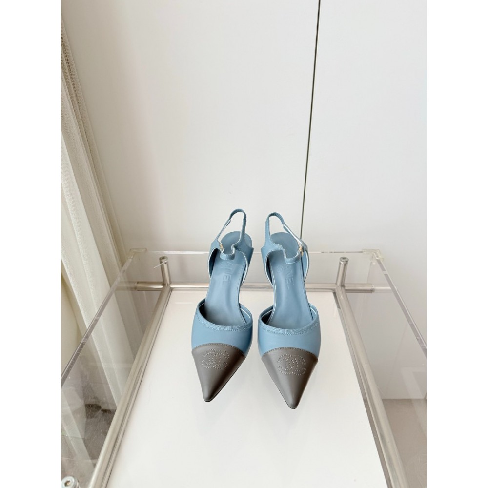 Chanel slingback pumps 8cm 36-41 Shoes