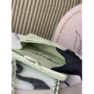 Chanel classic flap bag medium size 25x16x7cm REAL GRAINED LEATHER 100% Bags