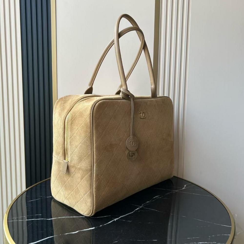 Chanel shopping bag suede 41x31x19cm  Bags