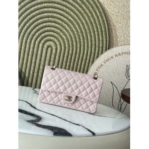 Chanel classic flap bag medium size 25x16x7cm REAL GRAINED LEATHER 100% Bags