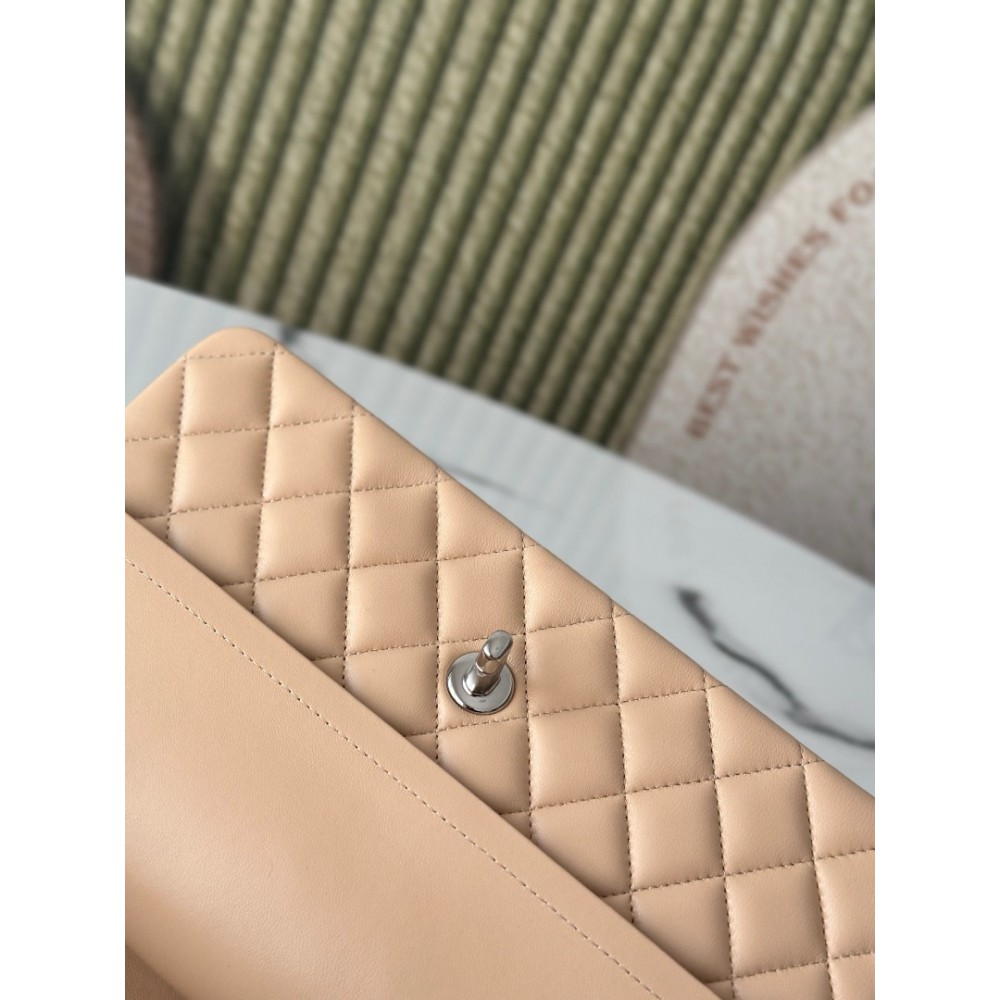 Chanel classic flap bag medium size 25x16x7cm REAL LEATHER 100% Bags